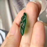 SOLD OUT: Icy A-Grade Natural Imperial Green Jadeite Buddha No.171653