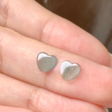 0.85 cts A-Grade Natural Bluish Green Jadeite Heart Shape Pair No.180638