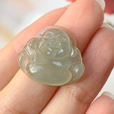 A-Grade Natural Jadeite Buddha Pendant No.170690