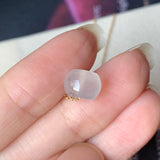 SOLD OUT - Icy A-Grade Natural Jadeite Barrel Pendant No.171661