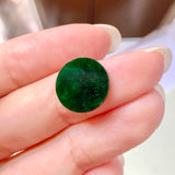 2.45 cts A-Grade Natural Imperial Green Jadeite Fancy Shape (Circle) No.130402