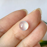 SOLD OUT: 1.65cts Highly Icy A-Grade Natural Jadeite Round Cabochon No.130320