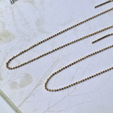 45cm (1mm) Adjustable Bead Necklace Chain