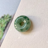 SOLD OUT: A-Grade Natural Floral Jadeite Bagel Piece No.220236