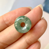 SOLD OUT: A-Grade Natural Floral Jadeite Bagel Piece No.220236