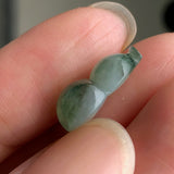 Icy A-Grade Type A Natural Jadeite Jade Calabash Piece No.170488