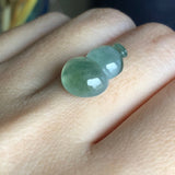 Icy A-Grade Type A Natural Jadeite Jade Calabash Piece No.170488