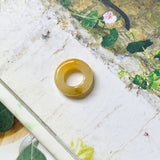 A-Grade Yellow Jadeite Bagel Piece No.172047