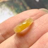 A-Grade Yellow Jadeite Bagel Piece No.172047