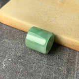 A-Grade Natural Floral Jadeite Barrel Pendant No.171508