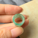 A-Grade Natural Floral Jadeite Barrel No.171508