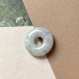 A-Grade Lavender Jadeite Bagel Piece No.171665