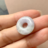 A-Grade Lavender Jadeite Bagel Piece No.171665