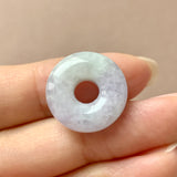 A-Grade Lavender Jadeite Bagel Piece No.171665