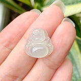 Icy A-Grade Natural Jadeite Buddha Pendant No.171150