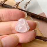 Icy A-Grade Natural Jadeite Buddha Pendant No.171438