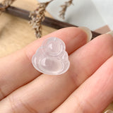 Icy A-Grade Natural Jadeite Buddha Pendant No.171438