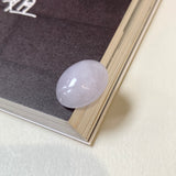 10.20ct A-Grade Natural Faint Lavender Jadeite Oval Cabochon No.130196