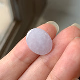 10.20ct A-Grade Natural Faint Lavender Jadeite Oval Cabochon No.130196