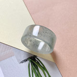 SOLD OUT: 20.5mm A-Grade Natural Multi-Colour Jadeite Ring Band No.162311