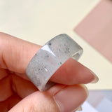 SOLD OUT: 20.5mm A-Grade Natural Multi-Colour Jadeite Ring Band No.162311