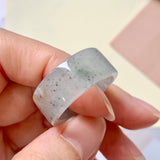 SOLD OUT: 20.5mm A-Grade Natural Multi-Colour Jadeite Ring Band No.162311