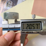 20.5mm A-Grade Natural Multi-Colour Jadeite Ring Band No.162311