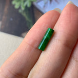 2.25 cts A-Grade Natural Imperial Green Jadeite Cylinder No.180214