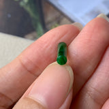 2.25 cts A-Grade Natural Imperial Green Jadeite Cylinder No.180214
