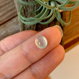 1.95ct Icy A-Grade Natural Light Green Jadeite Oval Cabochon No.130112