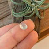 1.95ct Icy A-Grade Natural Light Green Jadeite Oval Cabochon No.130112