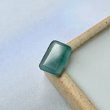 2.25 cts A-Grade Natural Greenish Blue Jadeite Emerald Shape No.130368