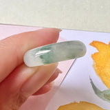 15.1mm A-Grade Natural Floral Jadeite Abacus Band No.161443