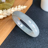 51.4mm A-Grade Jadeite Modern Oval Bangle No.151704