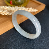 51.4mm A-Grade Jadeite Modern Oval Bangle No.151704