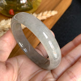 51.4mm A-Grade Jadeite Modern Oval Bangle No.151704