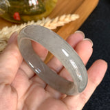 51.4mm A-Grade Jadeite Modern Oval Bangle No.151704