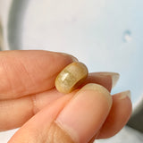 A-Grade Natural Yellowish Brown Jadeite Barrel No.220348