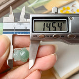 A-Grade Natural Green Jadeite Mouse Pendant No.171828