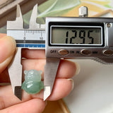 A-Grade Natural Green Jadeite Mouse Pendant No.171828