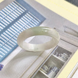 19.5mm A-Grade Natural Jadeite Thin Ring Band No.161717