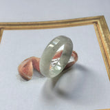 19.1mm A-Grade Natural Jadeite Ring Band No.161913