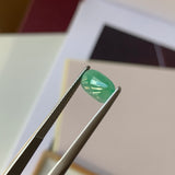 1.5 cts A-Grade Natural Bluish Green Jadeite Fancy Shape (Saddle Top) No.220658