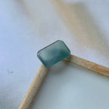 2.05 cts A-Grade Natural Greenish Blue Jadeite Emerald Shape No.130373
