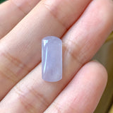 SOLD OUT: 3.65ct Icy A-Grade Natural Lavender Jadeite Saddle Piece No.130184