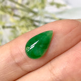 1.90ct A-Grade Natural Imperial Green Jadeite Pear Shaped Piece No.130265