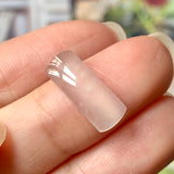 SOLD OUT: 4.10ct Highly Icy A-Grade Natural Jadeite Saddle Piece No.130267