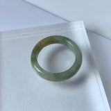 17.1mm A-Grade Natural Jadeite Ring Band No.161865