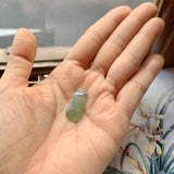 A-Grade Natural Yellowish Green Jadeite Melon Pendant No.170745