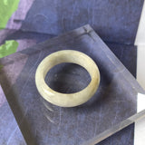 19.5 mm A-Grade Natural Jadeite Ring Band No.161595